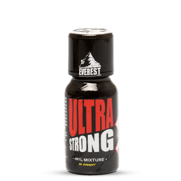 15 ml bottle of everest aromas poppers, ultra strong poppers